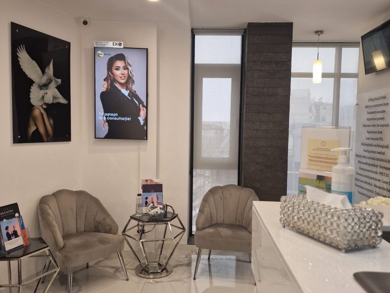 Reteaua Digitala DOOH Indoor - DERMA BEAUTY CLINIQUE UNIRII