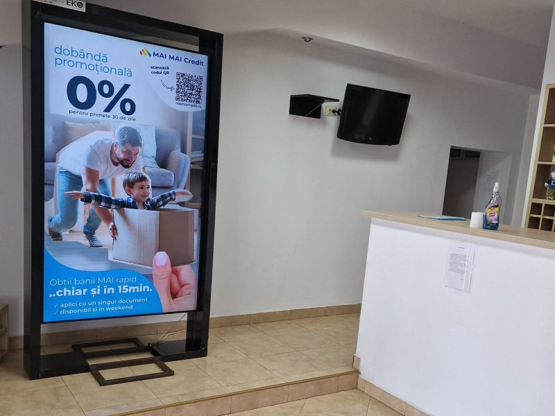 Reteaua Digitala DOOH Indoor - Mosia Navaro – Zonă spa / piscină