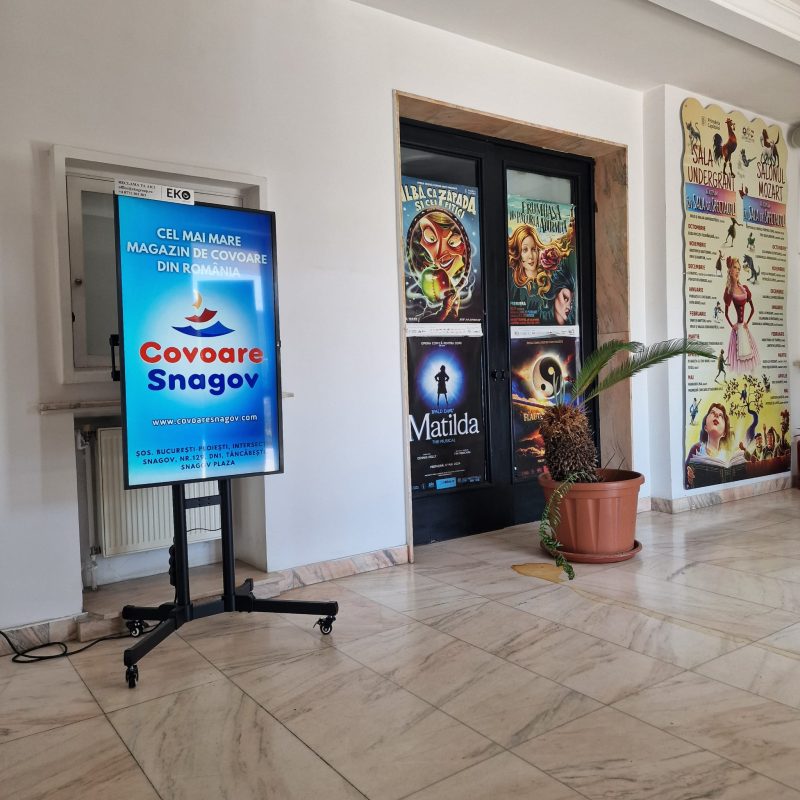 Reteaua Digitala DOOH Indoor - OPERA COMICA BUCURESTI