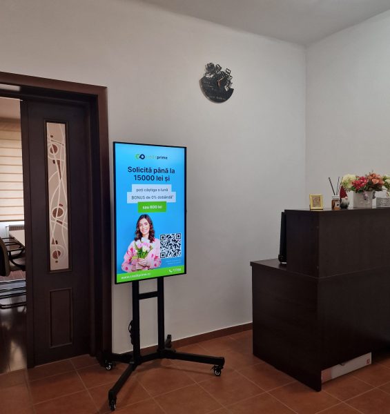 Reteaua Digitala DOOH Indoor - Pro Fiscal