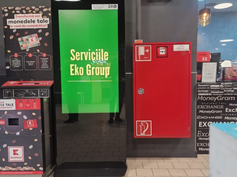 Publicitate interactivă în Iași cu rețeaua DOOH EkoGroup, sub conducerea lui Ciprian Petrescu