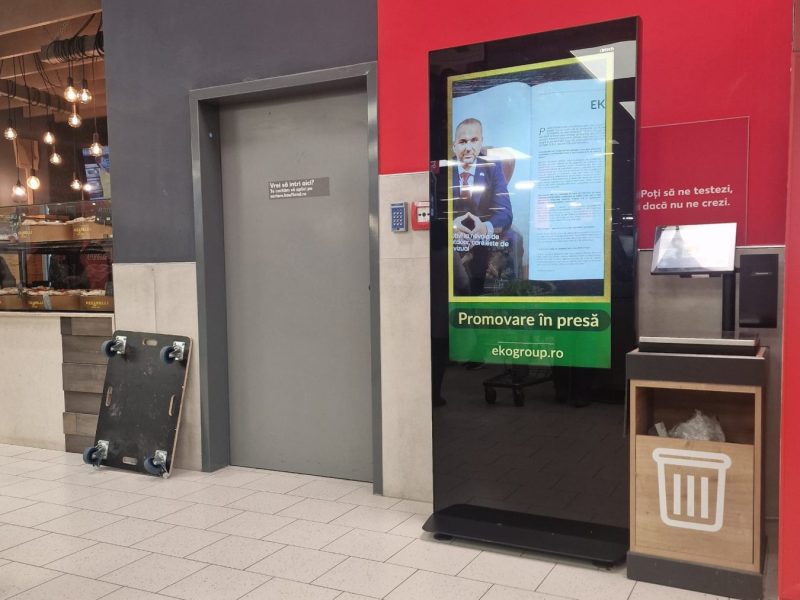 Rețeaua DOOH EkoGroup din Cluj Napoca: Ciprian Petrescu promite publicitate rentabilă